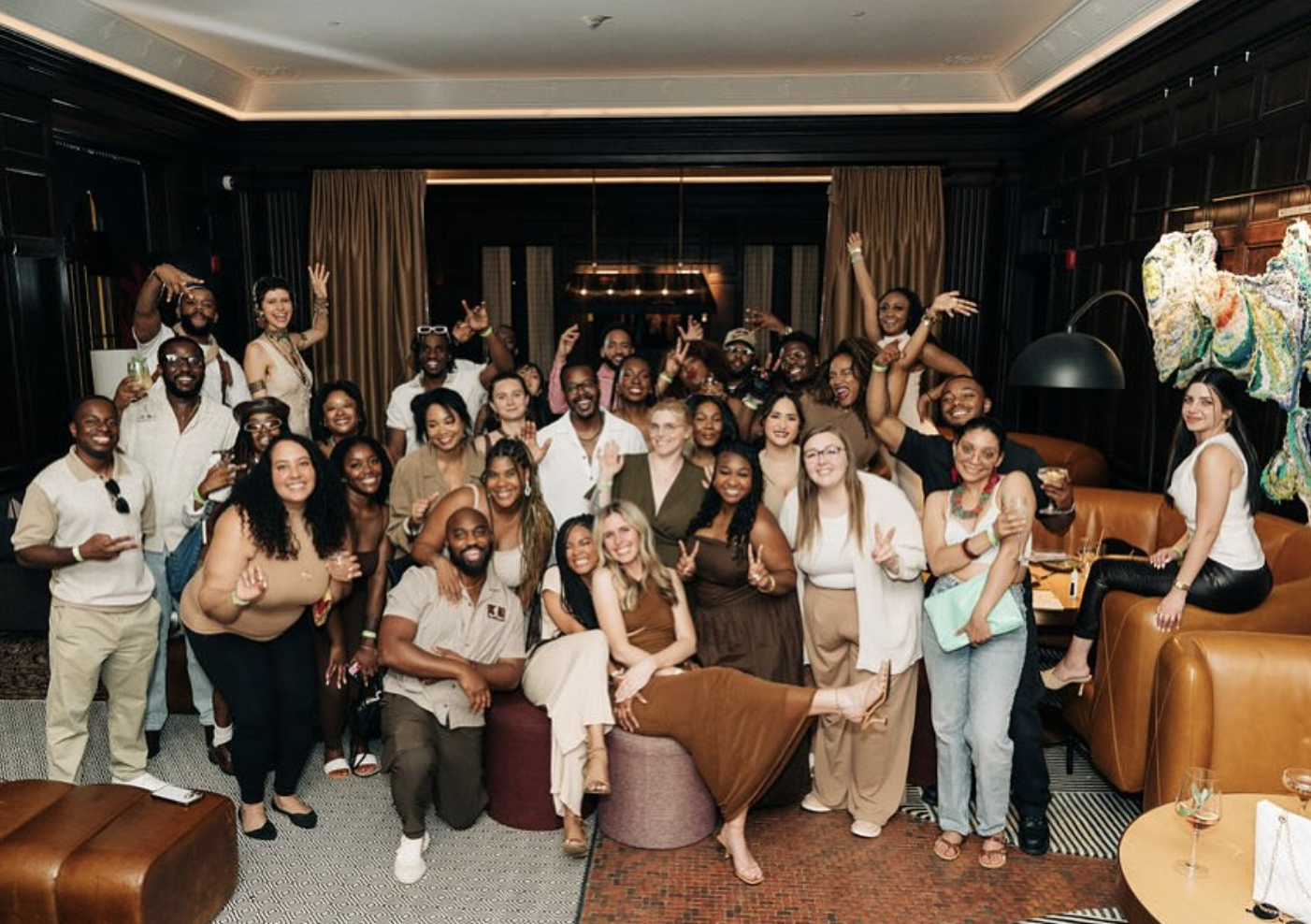A group of people at The Function at 21c Museum Hotel St. Louis